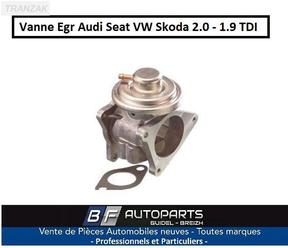 Vanne EGR pour A3 - 1.9 TDi et 2.0 TDi 100 / 105 / 136 / 140 ch