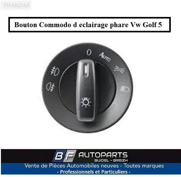 Interrupteur de phare (commodo de phare) pour VOLKSWAGEN Golf I