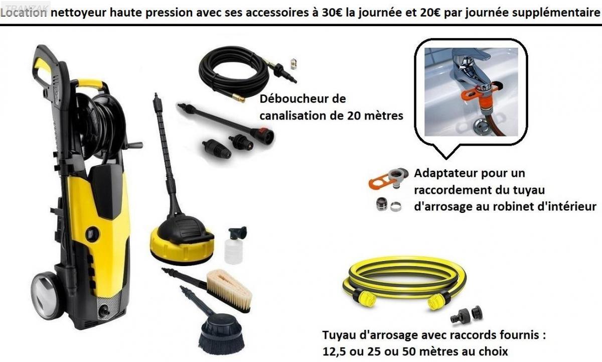 Location karcher nettoyeur haute pression 245 bars max Occitanie  Haute-Garonne - Outillage BTP avec Tranzak Location nettoyeur haute  pression semi professionnel, Location kärcher haute pression, Location  déboucheur de canalisation haute pression, Location